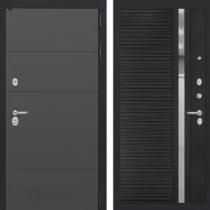 АРТ графит 31 - Черный кварц (зеркальная вставка с тонировкой)  