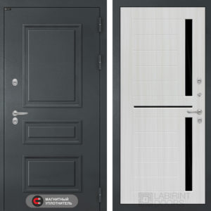 АТЛАНТИК (Ю) 02 - Сандал белый, стекло черное  