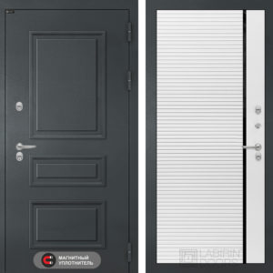 АТЛАНТИК (Ю) 22 - Белый софт, черная вставка  