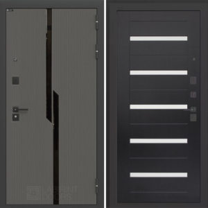 КАРБОН (Ю) 01 - Венге, стекло белое  