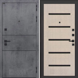 ИНФИНИТИ (Ю) 01 - Беленый дуб, стекло черное  