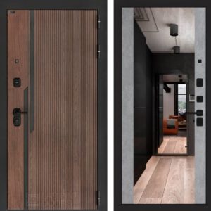 КАРМИНА с Зеркалом Максимум - Бетон светлый  