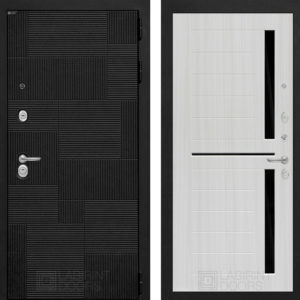 ПАЗЛ 02 - Сандал белый, стекло черное  