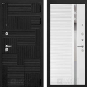 ПАЗЛ 31 - Белый софт (зеркальная вставка с тонировкой)  