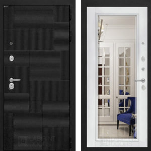 ПАЗЛ Белый софт Зеркало с фацетом  