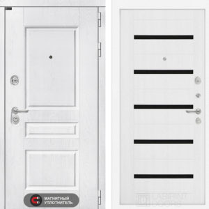 ВЕРСАЛЬ (Ю) 01 - Белое дерево, стекло черное ВЕРСАЛЬ (Ю) 01 - Белое дерево, стекло черное