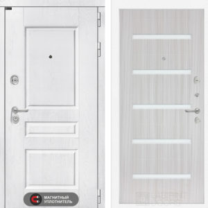 ВЕРСАЛЬ (Ю) 01 - Сандал белый, стекло белое ВЕРСАЛЬ (Ю) 01 - Сандал белый, стекло белое