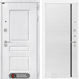 ВЕРСАЛЬ (Ю) 22 - Белый софт, черная вставка ВЕРСАЛЬ (Ю) 22 - Белый софт, черная вставка