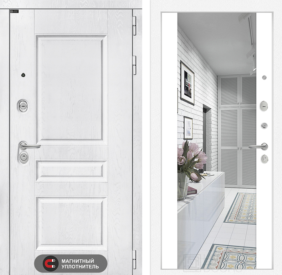 ВЕРСАЛЬ (Ю) Белый софт Зеркало Максимум ВЕРСАЛЬ (Ю) Белый софт Зеркало Максимум