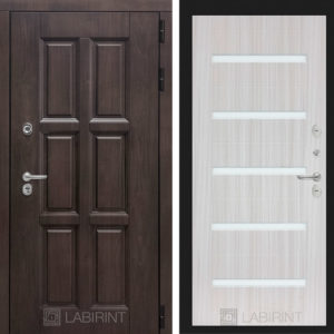 ЛОНДОН 01 - Сандал белый, стекло белое  