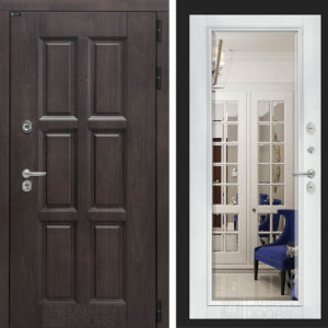 ЛОНДОН Белый софт Зеркало с фацетом  