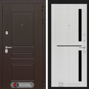 МЕГАПОЛИС 02 - Сандал белый, стекло черное МЕГАПОЛИС 02 - Сандал белый, стекло черное