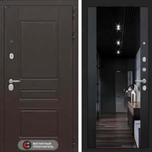 МЕГАПОЛИС Черный кварц Зеркало Максимум с тонировкой МЕГАПОЛИС Черный кварц Зеркало Максимум с тонировкой