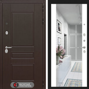 МЕГАПОЛИС Белый софт Зеркало Максимум  