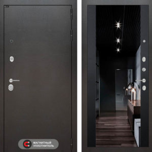 СИЛЬВЕР Черный кварц Зеркало Максимум с тонировкой  