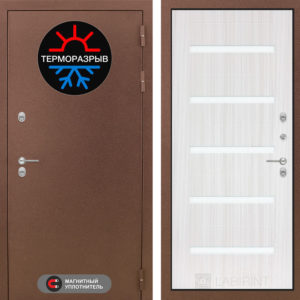 ТЕРМО МАГНИТ 01 - Сандал белый, стекло белое  