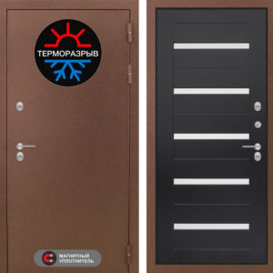 ТЕРМО МАГНИТ 01 - Венге, стекло белое  