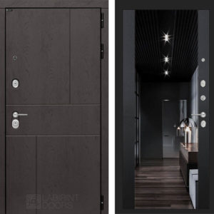 УРБАН Черный кварц Зеркало Максимум с тонировкой  